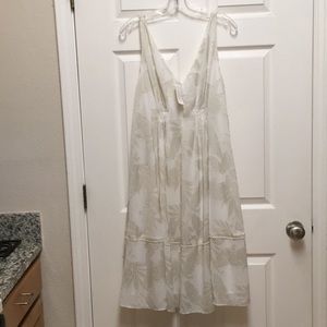 Tropical Leaf Bauble Dress 👗, size-12, Lined,